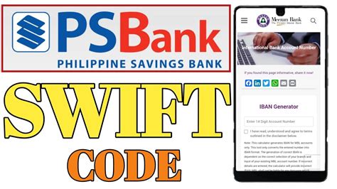 psbank swift code|PHSBPHMM, SWIFT Code for PHILIPPINE SAVINGS BANK, CITY OF MA.